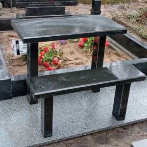 Комплект столик і лава для благоустрою